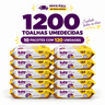 Imagem da oferta Caixa Lenços Umedecidos Baby Free Plus 10 Pacotes com 120 Unidades Cada