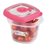 Imagem da oferta Sanremo - Pote Hermético Plástico Quadrado De 450ml, Linha Flor