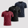 Imagem da oferta Kit 3 Camisetas Masculinas Dry Esporte Academia Alpha