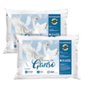 Imagem da oferta Kit 02 Travesseiro Toque De Pluma Premium Percal 400 Fios 50x70cm Lavável, Antiácaro, Antialérgico