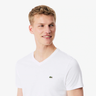 Imagem da oferta Camiseta Lacoste Pima Leve com Gola V