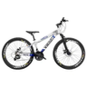 Imagem da oferta Bicicleta Viking Aro 26 Tuff 25 Aros Vmaxx Freio a Disco 21V Branco Azul Lançamento