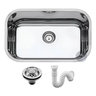 Imagem da oferta Cuba Pia N1-14 46x30x14cm Inox 430 Cozinha Válvula Sifão