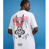 Imagem da oferta Camiseta Comfort Em Algodão Com Estampa De Esqueleto Perna Longa Branco