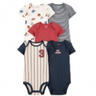 Imagem da oferta Kit Body Carter's Bebê Menino Em Algodão Esporte 5 Peças