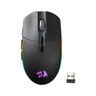 Imagem da oferta Mouse Gamer Redragon Invader Pro Híbrido Sem Fio 2.4GHz Cabo Paracord USB-C Removível 10000 DPI 9 Botões Preto M719RG