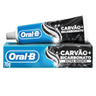 Imagem da oferta Oral-B Pasta de Dente Carvão com Bicarbonato 70g 1 Unidade