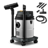 Imagem da oferta Aspirador Água Pó Electrolux Função Sopro Compacto Liquidos Quimicos Inox 1500w 12l Total 8,5l Util Protetor Termico Gt12i 220v