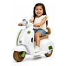 Imagem da oferta Moto Elétrica Infantil Scooter 6v Recarregável Com Luz E Som Branco