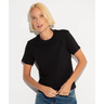 Imagem da oferta Camiseta classic feminina de algodão peruano mindset preta