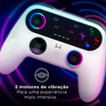 Imagem da oferta Controle Ultra Pro Bluetooth Branco Warrior - Js0092