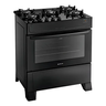 Imagem da oferta Fogão Atlas 5 Bocas preto Mônaco Top Glass com Acendimento automático