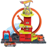 Imagem da oferta Kit Pista Hot Wheels Super Corpo de Bombeiros com Elevador 4 Anos ou Mais