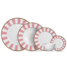 Imagem da oferta Aparelho de Jantar Alleanza 20 pçs Stripe Rosa
