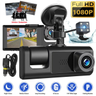 Imagem da oferta Câmera Carro Wi-Fi Dupla Full HD 1080P Frente e Traseira com Gravação em Espelho Lucky Bazar