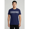 Imagem da oferta Camiseta Masculina Colcci Listrada Azul Marinho