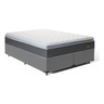 Imagem da oferta Cama Box Queen + Colchão De Espuma D45 C Pillow Top Cor Cinza