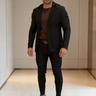 Imagem da oferta Conjunto Masculino Slim Fit Blazer Calça Italiano Bengaline
