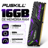 Imagem da oferta Memória RAM Puskill 16GB DDR4 3200MHz Com Dissipador Para PC Desktop
