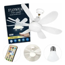 Imagem da oferta Lâmpada Led com Ventilador de Teto Bivolt 80w E27