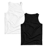 Imagem da oferta Kit 2 Regatas Masculina Camiseta Lisa Premium Algodão Camisa