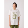 Imagem da oferta Camiseta Feminina Dress To Estampa Tune into Nature Off-White