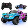 Imagem da oferta Carrinho De Controle Remoto Infantil 4x4 Off-road Com Luzes E Pneus De Borracha 2.4ghz