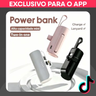 Imagem da oferta Mini Power Bank Carregador 2 em 1 para iPhone e Touch-C | Alta CapacidadeZZ