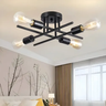 Imagem da oferta Luminária Lustre Teto Moderno Pendente Para Sala Sala Jantar Preto 4 Lâmpadas