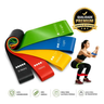 Imagem da oferta Kit 5 Faixa Elastica P Treino Extersor Super Band Academia