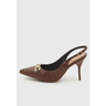 Imagem da oferta Scarpin Feminino Beira Rio Textura Croco Marrom