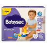 Imagem da oferta Fralda Babysec Premium Hiper XG 56 Unidades