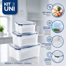 Imagem da oferta Kit com 3 Organizadores Geladeira Alimentos