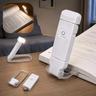 Imagem da oferta Luminária Luz Led De Leitura Noturna Para Livro Recarregavel Usb Com Clipe Alínea