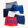 Imagem da oferta Kit 5 Cuecas Box Boxer Dry Fit Masculina Microfibra Premium