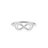 Imagem da oferta Anel Life Enigma Infinito Duplo em Prata 925