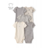 Imagem da oferta Kit Body Bebê 5 Peças Estampado Multicor Carter’s