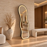 Imagem da oferta Espelho Corpo Inteiro 60x170cm Vários Modelos Decorativo