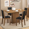 Imagem da oferta Conjunto Sala De Jantar Madesa Tampo De Madeira 4 Cadeiras