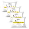 Imagem da oferta Kit 4 Travesseiros Oaktex 50x70 Antialérgico Fibra Siliconada Branco