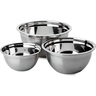 Imagem da oferta Conjunto De Tigelas Brinox 3 peças Suprema em Inox