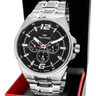 Imagem da oferta Relógio Technos Masculino Skymaster Prata - 6p29alx1p Bisel Preto