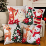 Imagem da oferta Kit 4 Capas de Almofada de Natal 45x45cm