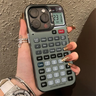 Imagem da oferta Capa de Telefone com Padrão de Calculadora Engraçada e Estilosa para iPhone 18 17 16 15 14 Pro Max 13 12 11 XS X XR 7