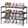 Imagem da oferta SONGMICS Sapateira de 3 níveis organizador de sapatos corredor economia de espaço 29,7 x 62,3 x 53,5 cm estrutura