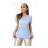 Imagem da oferta Camiseta Feminina Fitness Tule Transparente Academia Leve