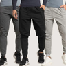 Imagem da oferta KIT 3 Calça Jogger Moletinho Masculina Vekyo