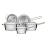 Imagem da oferta Jogo De Panelas Com Fundo Triplo 5 Peças Tramontina Inox