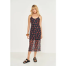Imagem da oferta Vestido Feminino Colcci Estampado Cereja Midi Preto