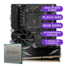 Imagem da oferta Kit Upgrade Gamer, Processador AMD Ryzen 5 5500, A520M, 16GB DDR4
